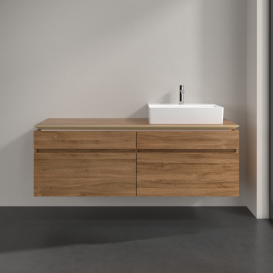Тумба под раковину Villeroy & Boch Legato 160х55 см ДСП дуб канзас B67500RH