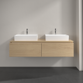 Тумба під раковину Villeroy&Boch Legato 160х38 см ДСП північний дуб B67600VJ