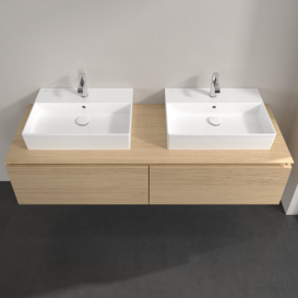 Тумба під раковину Villeroy&Boch Legato 160х38 см ДСП північний дуб B67600VJ