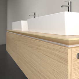 Тумба під раковину Villeroy&Boch Legato 160х38 см ДСП північний дуб B67600VJ