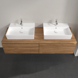 Тумба под раковину Villeroy & Boch Legato 160х38 см ДСП дуб канзас B67600RH