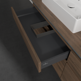 Тумба под раковину Villeroy & Boch Legato 160х55 см ДСП дуб аризона B67700VH