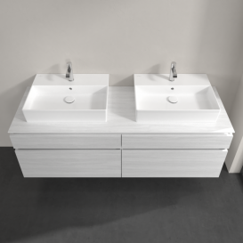 Тумба під раковину Villeroy & Boch Legato 160х55 см ДСП біле дерево B67700E8