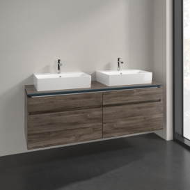 Тумба под раковину Villeroy & Boch Legato 160х55 см ДСП каменный дуб B67700RK