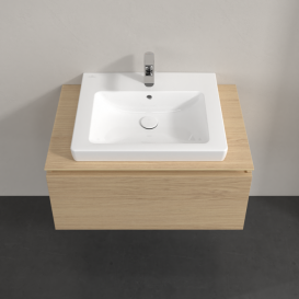 Тумба под раковину Villeroy & Boch Legato 80х38 см ДСП северный дуб B67800VJ