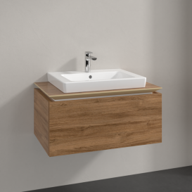 Тумба под раковину Villeroy & Boch Legato 80х38 см ДСП дуб канзас B67800RH