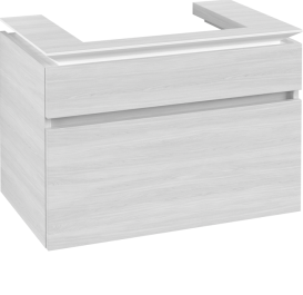 Тумба под раковину Villeroy & Boch Legato 80х55 см ДСП белое дерево B67900E8