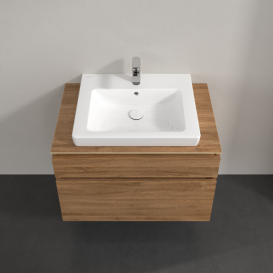 Тумба под раковину Villeroy & Boch Legato 80х55 см ДСП дуб канзас B67900RH