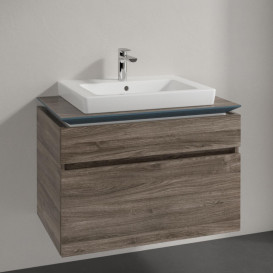 Тумба под раковину Villeroy & Boch Legato 80х55 см ДСП каменный дуб B67900RK