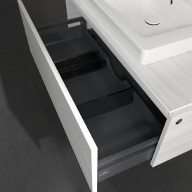 Тумба под раковину Villeroy & Boch Legato 100х38 см ДСП белое дерево B68000E8