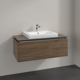 Тумба під раковину Villeroy & Boch Legato 100х38 см ДСП дуб аризона B68000VH