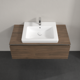 Тумба під раковину Villeroy & Boch Legato 100х38 см ДСП дуб аризона B68000VH