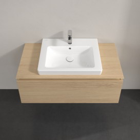 Тумба під раковину Villeroy&Boch Legato 100х38 см ДСП північний дуб B68000VJ