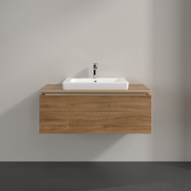 Тумба під раковину Villeroy & Boch Legato 100х38 см ДСП дуб канзас B68000RH