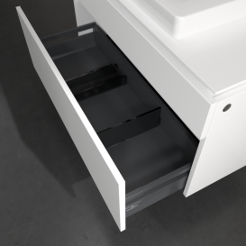 Тумба под раковину Villeroy & Boch Legato 100х55 см ДСП белый матовый B68100MS