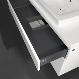 Тумба под раковину Villeroy & Boch Legato 100х55 см ДСП белый матовый B68100MS