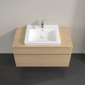 Тумба под раковину Villeroy & Boch Legato 100х55 см ДСП северный дуб B68100VJ