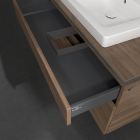 Тумба під раковину Villeroy & Boch Legato 100х55 см ДСП дуб аризона B68100VH