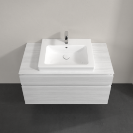 Тумба под раковину Villeroy & Boch Legato 100х55 см ДСП белое дерево B68100E8