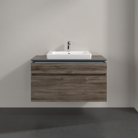 Тумба під раковину Villeroy & Boch Legato 100х55 см ДСП кам'яний дуб B68100RK