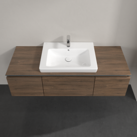 Тумба під раковину Villeroy & Boch Legato 120х38 см ДСП дуб аризона B68200VH