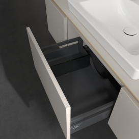 Тумба під раковину Villeroy & Boch Legato 120х38 см ДСП ніжно-сірий B68200VK