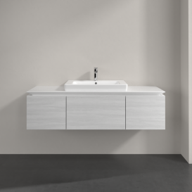 Тумба под раковину Villeroy & Boch Legato 120х38 см ДСП белое дерево B68200E8