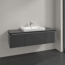 Тумба под раковину Villeroy & Boch Legato 120х38 см МДФ/ДСП глянцевый серый B68200FP