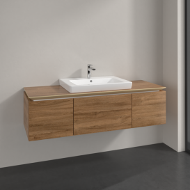 Тумба під раковину Villeroy & Boch Legato 120х38 см ДСП дуб канзас B68200RH