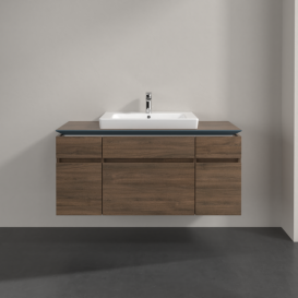 Тумба під раковину Villeroy & Boch Legato 120х55 см ДСП дуб аризона B68300VH