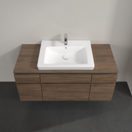 Тумба під раковину Villeroy & Boch Legato 120х55 см ДСП дуб аризона B68300VH