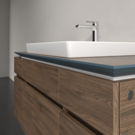 Тумба під раковину Villeroy & Boch Legato 120х55 см ДСП дуб аризона B68300VH