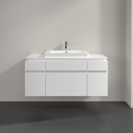 Тумба под раковину Villeroy & Boch Legato 120х55 см ДСП белый матовый B68300MS