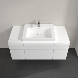 Тумба под раковину Villeroy & Boch Legato 120х55 см ДСП белый матовый B68300MS
