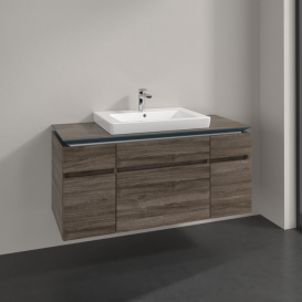 Тумба под раковину Villeroy & Boch Legato 120х55 см ДСП каменный дуб B68300RK