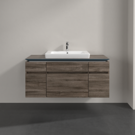 Тумба под раковину Villeroy & Boch Legato 120х55 см ДСП каменный дуб B68300RK