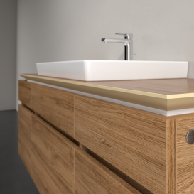 Тумба під раковину Villeroy & Boch Legato 140х55 см ДСП дуб канзас B68500RH