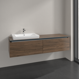 Тумба под раковину Villeroy & Boch Legato 160х38 см ДСП дуб аризона B68800VH