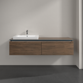 Тумба под раковину Villeroy & Boch Legato 160х38 см ДСП дуб аризона B68800VH