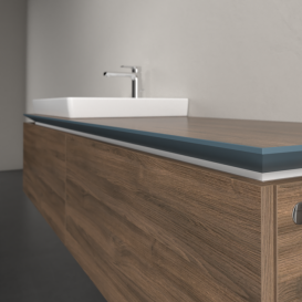 Тумба под раковину Villeroy & Boch Legato 160х38 см ДСП дуб аризона B68800VH