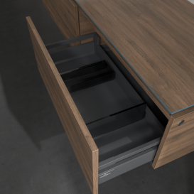 Тумба под раковину Villeroy & Boch Legato 160х38 см ДСП дуб аризона B68800VH