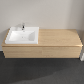 Тумба під раковину Villeroy&Boch Legato 160х38 см ДСП північний дуб B68800VJ