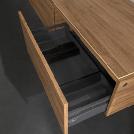 Тумба под раковину Villeroy & Boch Legato 160х38 см ДСП дуб канзас B68800RH