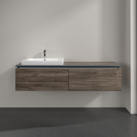 Тумба под раковину Villeroy & Boch Legato 160х38 см ДСП каменный дуб B68800RK