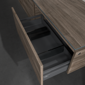 Тумба под раковину Villeroy & Boch Legato 160х38 см ДСП каменный дуб B68800RK