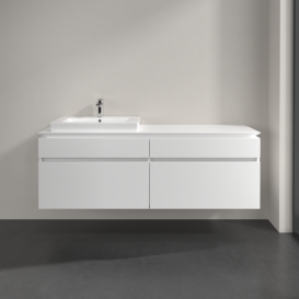 Тумба под раковину Villeroy & Boch Legato 160х55 см ДСП белый матовый B68900MS