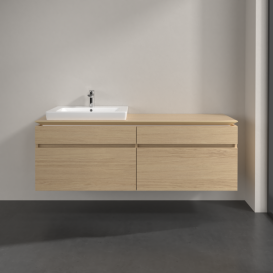 Тумба під раковину Villeroy&Boch Legato 160х55 см ДСП північний дуб B68900VJ