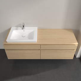 Тумба під раковину Villeroy&Boch Legato 160х55 см ДСП північний дуб B68900VJ