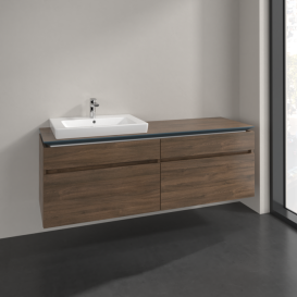 Тумба под раковину Villeroy & Boch Legato 160х55 см ДСП дуб аризона B68900VH