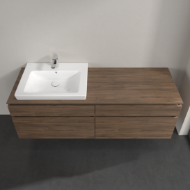 Тумба под раковину Villeroy & Boch Legato 160х55 см ДСП дуб аризона B68900VH